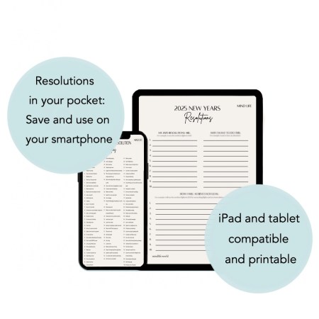 2025 New Years Resolutions Plan