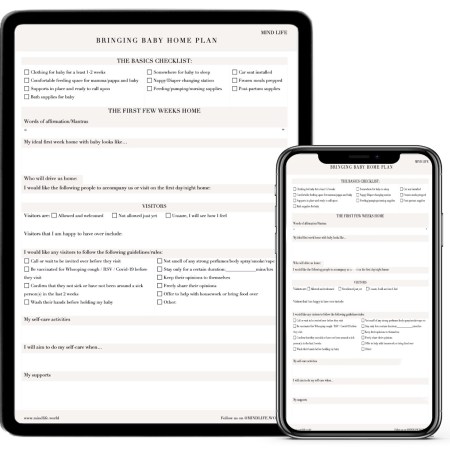 Bringing Baby Home Plan